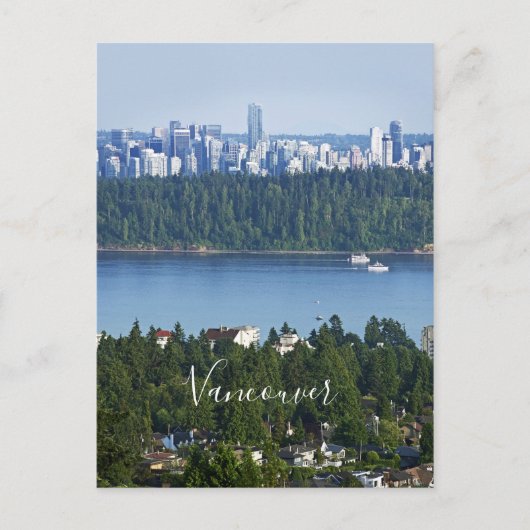 Aangepaste tekst Vancouver, Canada briefkaart (Voorkant)