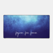 Aangepaste tekst Vergeven Cool Modern Christelijk Bureaumat (Voorkant)