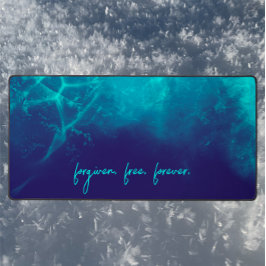 Aangepaste tekst Vergeven Cool Modern Christelijk Bureaumat