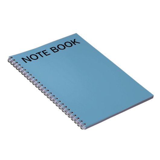 Aangepaste tekst Voeg uw eigen spiraal foto Notiti Notitieboek (Rechterzijde)