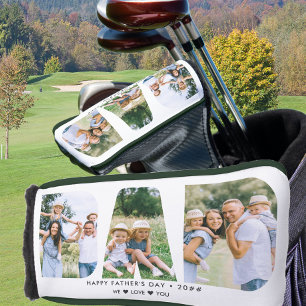 Aangepaste tekst voor aanmaakfoto voor DAD-Letter Golfheadcover