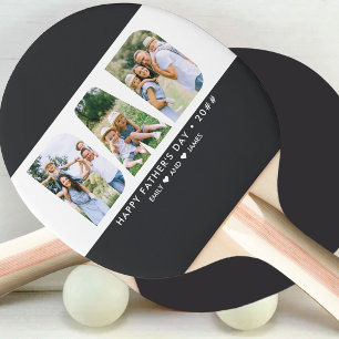 Aangepaste tekst voor aanmaakfoto voor DAD-Letter Tafeltennisbatje