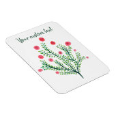 Aangepaste tekst voor abstracte lentetekinkt Plant Magneet (Rechterzijde)