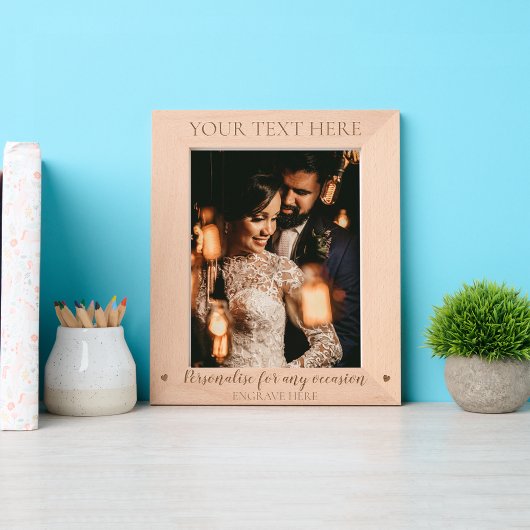 Aangepaste tekst voor Any Occasion-laser Gegraveerde Lijstjes