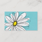 Aangepaste tekst voor Aqua en Yellow Whimsical Dai Visitekaartje (Voorkant)