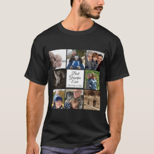 Aangepaste tekst voor beste fotocollage ooit t-shirt
