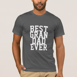 Aangepaste tekst voor beste opa ooit grappige typo t-shirt