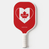 Aangepaste tekst voor CANADA Love Pickleball Paddle (Voorkant)