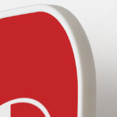 Aangepaste tekst voor CANADA Love Pickleball Paddle (Links Detail)