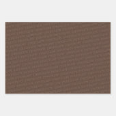 Aangepaste tekst voor chocolade inpakpapier vel (Voorkant 3)