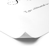 Aangepaste tekst voor Citrus roenen Poster (Hoek)