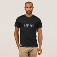 Aangepaste tekst voor 'Cool Bad Me Simple White'