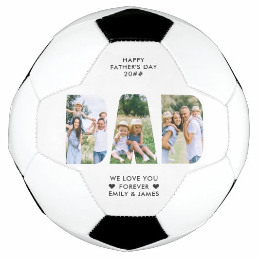 Aangepaste tekst voor DD Letter Cutout Photo Colla Voetbal (Voorkant)