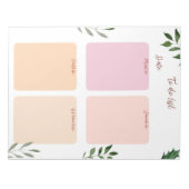 Aangepaste tekst voor de Dell-printer en aanraakkl Notitieblok (Voorkant)