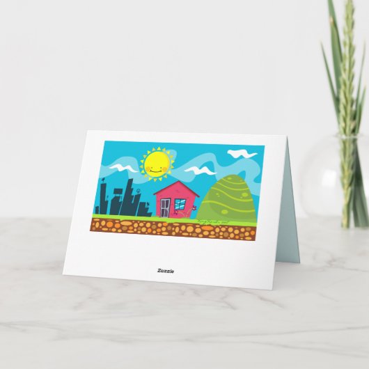 Aangepaste tekst voor duurzame energie op aarde kaart (Achterkant)