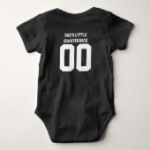 Aangepaste tekst voor Football Jersey Baby Boy Romper (Achterkant)
