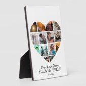 Aangepaste tekst voor foto-inklage Valentijnse har Fotoplaat (Zijkant)