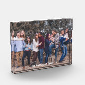 Aangepaste tekst voor fotoblok Aangepaste naam (Links)