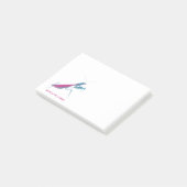 Aangepaste tekst voor gebeten antis post-it® notes (Schuin)