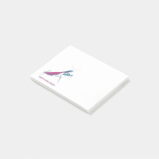 Aangepaste tekst voor gebeten antis post-it® notes (Schuin)