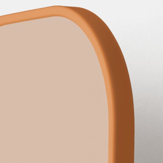 Aangepaste tekst voor gemalen strips Neutrale kleu Pickleball Paddle (Links Detail)