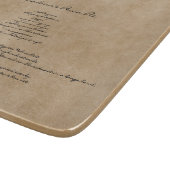 Aangepaste tekst voor gezinshereniging snijplank (Hoek)