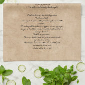 Aangepaste tekst voor gezinshereniging theedoek (Gevouwen)