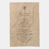 Aangepaste tekst voor gezinshereniging theedoek (Verticaal)