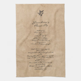 Aangepaste tekst voor gezinshereniging theedoek