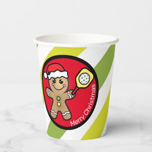 Aangepaste tekst voor Gingerbrood Papieren Bekers (Achterkant)