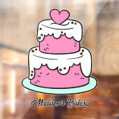 Aangepaste tekst voor het klappen raamsticker (Vel 2)