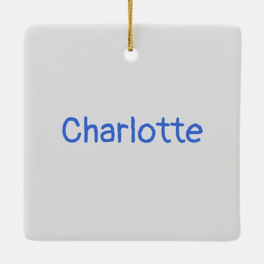 Aangepaste tekst voor jonge Gymnast Academy School Keramisch Ornament (Achterkant)