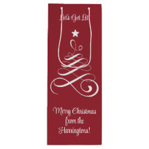 Aangepaste tekst voor kerstbomen