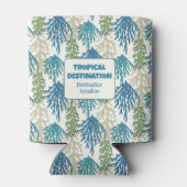 Aangepaste tekst voor koraalzeewier blikjeskoeler (Achterkant)