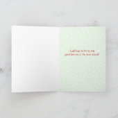 Aangepaste tekst voor Ladybug-verjaardag Kaart (Binnen)