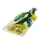 Aangepaste tekst voor Lemon Tree Branch Snijplank (Hoek)