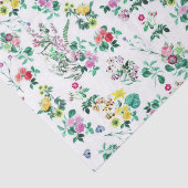 Aangepaste tekst voor Light Spring Floral Pattern Tissuepapier (Detail)