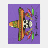 Aangepaste tekst voor Mexicaanse schedel en dekens (Voorkant)