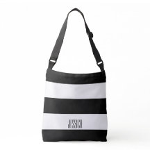 Aangepaste tekst voor moderne zwarte en witte stre