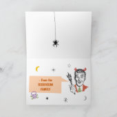 Aangepaste tekst voor ononderbroken Humor voor her Kaart (Binnen)