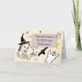 Aangepaste tekst voor ononderbroken Humor voor her Kaart (Voorkant)