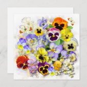 Aangepaste tekst voor pansy Collage (Voorkant / Achterkant)