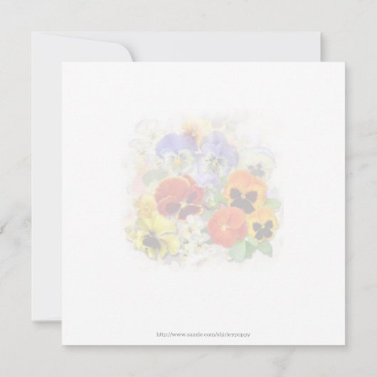 Aangepaste tekst voor  pansy Collage (Achterkant)