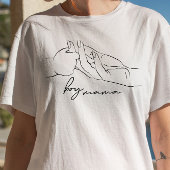 Aangepaste tekst voor peuters en meisjes t-shirt