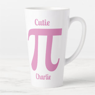 Aangepaste tekst voor pi's/Cutie Pi Latte Mok