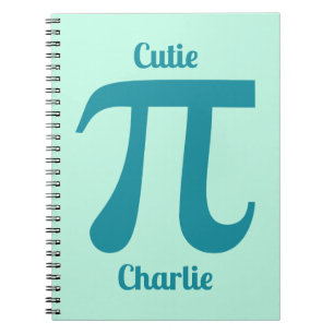 Aangepaste tekst voor pi's/Cutie Pi's en kleur Notitieboek