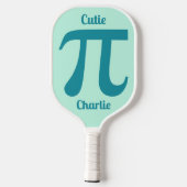 Aangepaste tekst voor pi's/Cutie Pi's en kleur Pickleball Paddle (Achterkant)