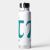 Aangepaste tekst voor pi's/Cutie Pi's en kleur Waterfles (Rechts)