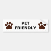 Aangepaste tekst voor schrijfvriendelijkheid bumpersticker (Voorkant)