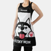 Aangepaste tekst voor Siberian Husky Schort (Insitu)